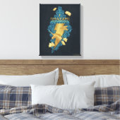 SHAZAM! Furie van de Goden | Omschrijving van de G Canvas Afdruk (Insitu (Slaapkamer))