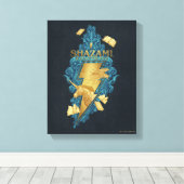 SHAZAM! Furie van de Goden | Omschrijving van de G Canvas Afdruk (Insitu (Houten vloer))