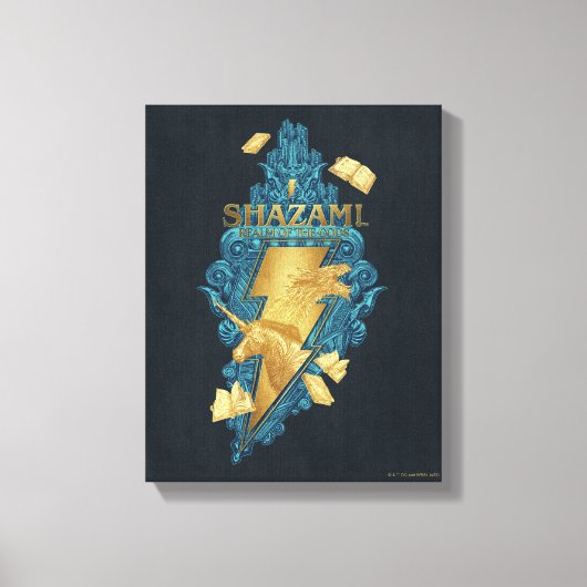 SHAZAM! Furie van de Goden | Omschrijving van de G Canvas Afdruk (Voorkant)