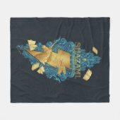 SHAZAM! Furie van de Goden | Omschrijving van de G Fleece Deken (Voorkant (Horizontaal))