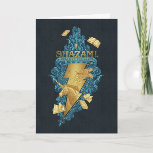 SHAZAM! Furie van de Goden | Omschrijving van de G Kaart (Voorkant)