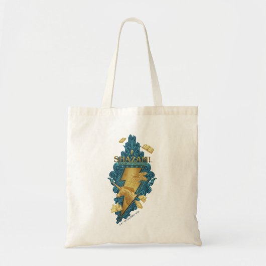 SHAZAM! Furie van de Goden | Omschrijving van de G Tote Bag (Voorkant)