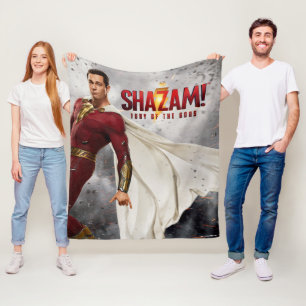 SHAZAM! Furie van de Goden Poster Losse film oph Fleece Deken