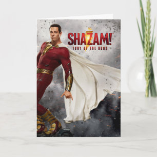 SHAZAM! Furie van de Goden   Poster Losse film oph Kaart