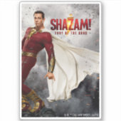SHAZAM! Furie van de Goden | Poster Losse film oph Sticker (Voorkant)