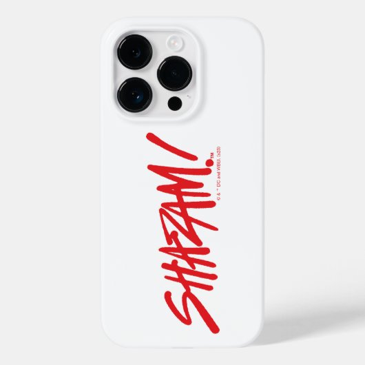 SHAZAM! Furie van de Goden | Rode Logo Case-Mate iPhone Case (Achterkant)