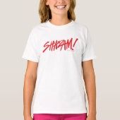 SHAZAM! Furie van de Goden | Rode Logo T-shirt (Voorkant)