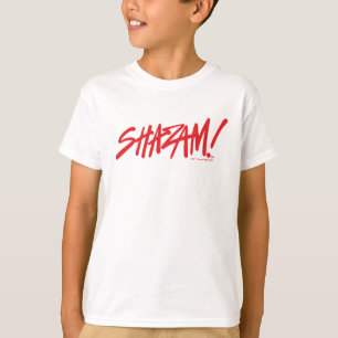 SHAZAM! Furie van de Goden   Rode Logo T-shirt