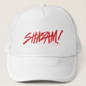 SHAZAM! Furie van de Goden | Rode Logo Trucker Pet (Voorkant)