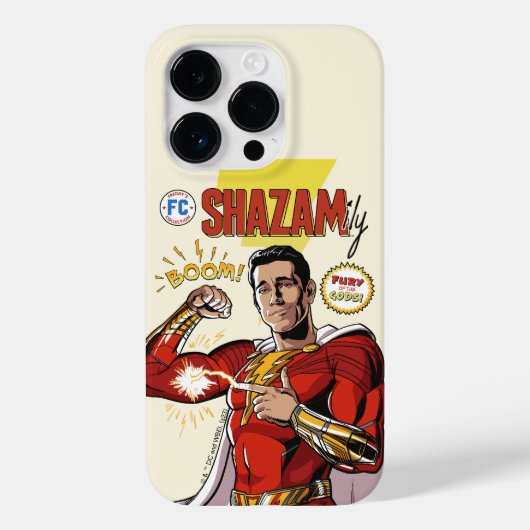 SHAZAM! Furie van de Goden | SHAZAMily Comic Hoesj Case-Mate iPhone Case (Achterkant)
