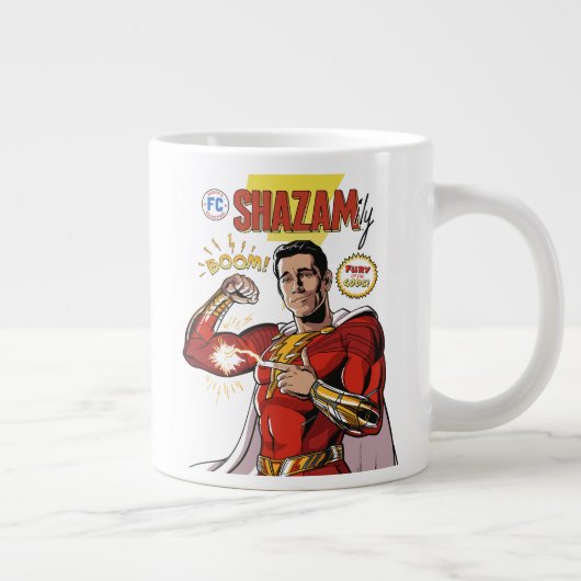 SHAZAM! Furie van de Goden | SHAZAMily Comic Hoesj Grote Koffiekop (Rechts)