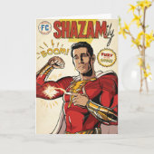 SHAZAM! Furie van de Goden | SHAZAMily Comic Hoesj Kaart (Gele Bloem)