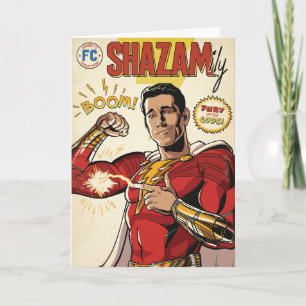 SHAZAM! Furie van de Goden   SHAZAMily Comic Hoesj Kaart