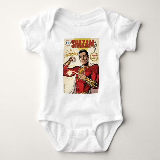 SHAZAM! Furie van de Goden | SHAZAMily Comic Hoesj Romper (Voorkant)