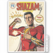 SHAZAM! Furie van de Goden | SHAZAMily Comic Hoesj Sticker (Voorkant)