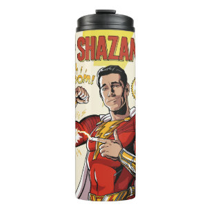 SHAZAM! Furie van de Goden   SHAZAMily Comic Hoesj Thermosbeker