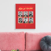 SHAZAM! Furie van de Goden | SHAZAMily Yearbook Canvas Afdruk (Insitu (Woonkamer))