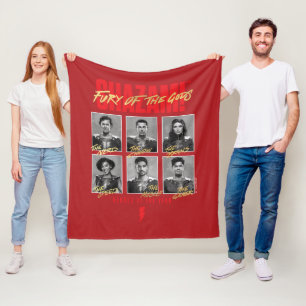 SHAZAM! Furie van de Goden   SHAZAMily Yearbook Fleece Deken