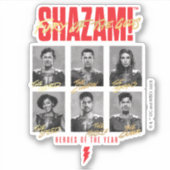 SHAZAM! Furie van de Goden | SHAZAMily Yearbook Sticker (Voorkant)
