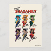 SHAZAM! Furie van de Goden | SLANZAMEolienbouten Briefkaart (Voorkant)