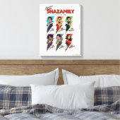 SHAZAM! Furie van de Goden | SLANZAMEolienbouten Canvas Afdruk (Insitu (Slaapkamer))