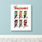 SHAZAM! Furie van de Goden | SLANZAMEolienbouten Canvas Afdruk (Insitu (Houten vloer))