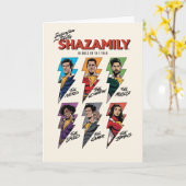 SHAZAM! Furie van de Goden | SLANZAMEolienbouten Kaart (Gele Bloem)