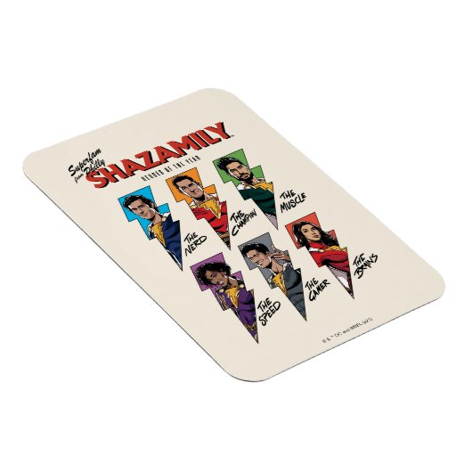 SHAZAM! Furie van de Goden | SLANZAMEolienbouten Magneet (Rechterzijde)