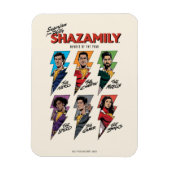 SHAZAM! Furie van de Goden | SLANZAMEolienbouten Magneet (Verticaal)