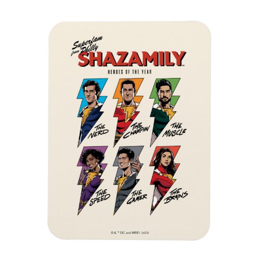 SHAZAM! Furie van de Goden | SLANZAMEolienbouten Magneet