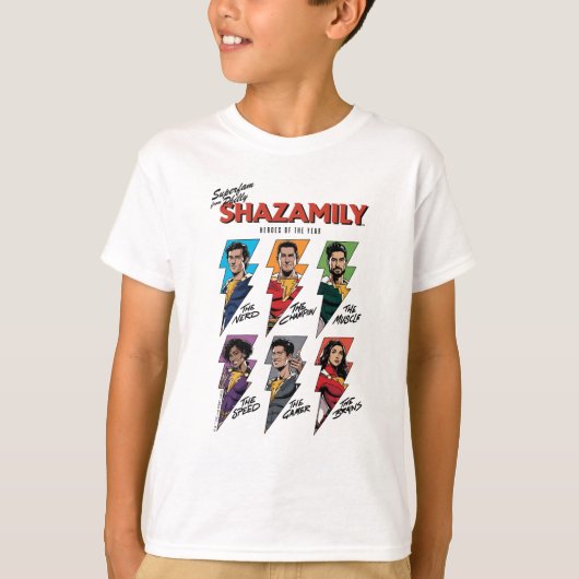 SHAZAM! Furie van de Goden | SLANZAMEolienbouten T-shirt (Voorkant)