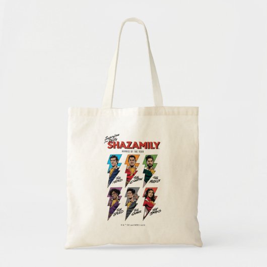 SHAZAM! Furie van de Goden | SLANZAMEolienbouten Tote Bag (Voorkant)