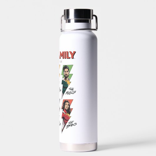 SHAZAM! Furie van de Goden | SLANZAMEolienbouten Waterfles (Achterkant)