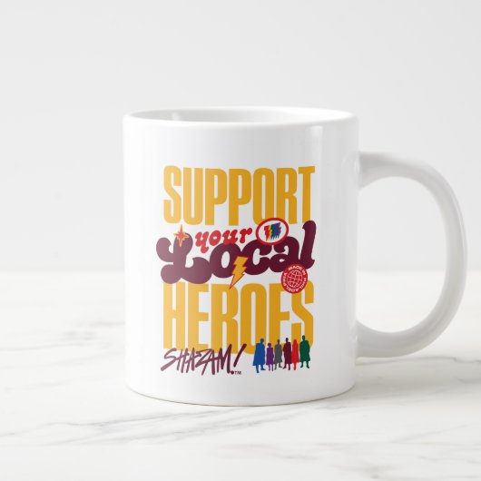 SHAZAM! Furie van de Goden | Steun voor lokale hel Grote Koffiekop (Rechts)