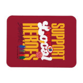 SHAZAM! Furie van de Goden | Steun voor lokale hel Magneet (Horizontaal)