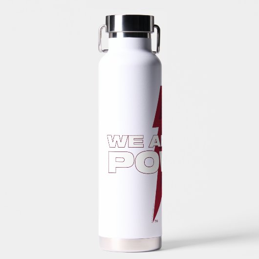 SHAZAM! Furie van de Goden | Wij zijn de macht Waterfles (Voorkant)