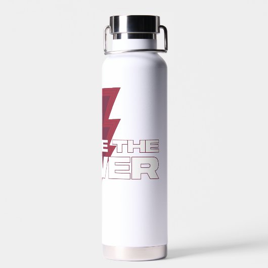 SHAZAM! Furie van de Goden | Wij zijn de macht Waterfles (Achterkant)