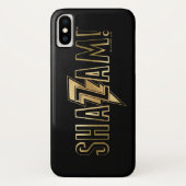 SHAZAM! | Goud Logo Case-Mate iPhone Case (Achterkant)