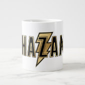 SHAZAM! | Goud Logo Grote Koffiekop (Voorkant)