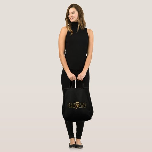 SHAZAM! | Goud Logo Tote Bag (Voorkant (model))