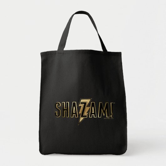 SHAZAM! | Goud Logo Tote Bag (Voorkant)