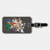 SHAZAM! | Grafische weergave van de Shazam-familie Bagagelabel (Voorkant horizontaal)