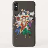 SHAZAM! | Grafische weergave van de Shazam-familie Case-Mate iPhone Case (Achterkant)