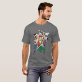 SHAZAM! | Grafische weergave van de Shazam-familie T-shirt (Voorkant volledig)