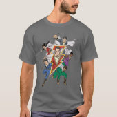 SHAZAM! | Grafische weergave van de Shazam-familie T-shirt (Voorkant)