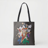 SHAZAM! | Grafische weergave van de Shazam-familie Tote Bag (Voorkant)