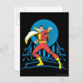 SHAZAM in gevechtsstaat Briefkaart (Voorkant / Achterkant)