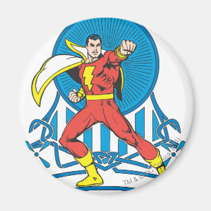 SHAZAM in gevechtsstaat Magneet
