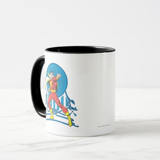 SHAZAM in gevechtsstaat Mok (Voorkant links)