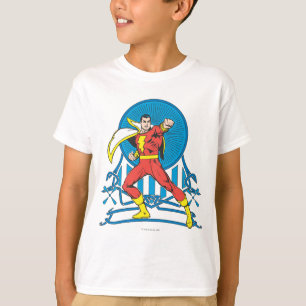 SHAZAM in gevechtsstaat T-shirt